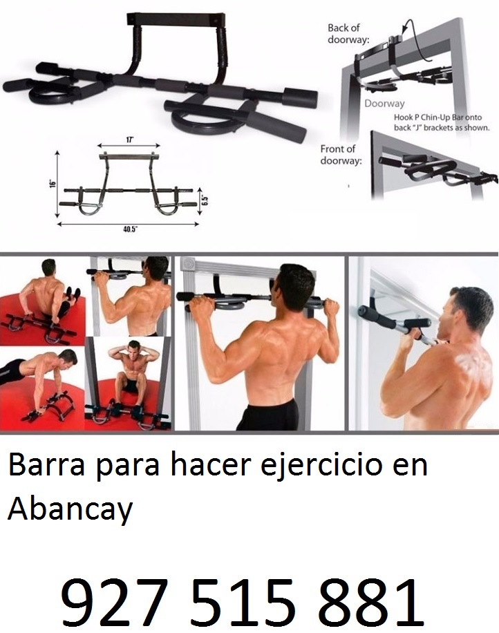 barras para hacer ejercicio precio